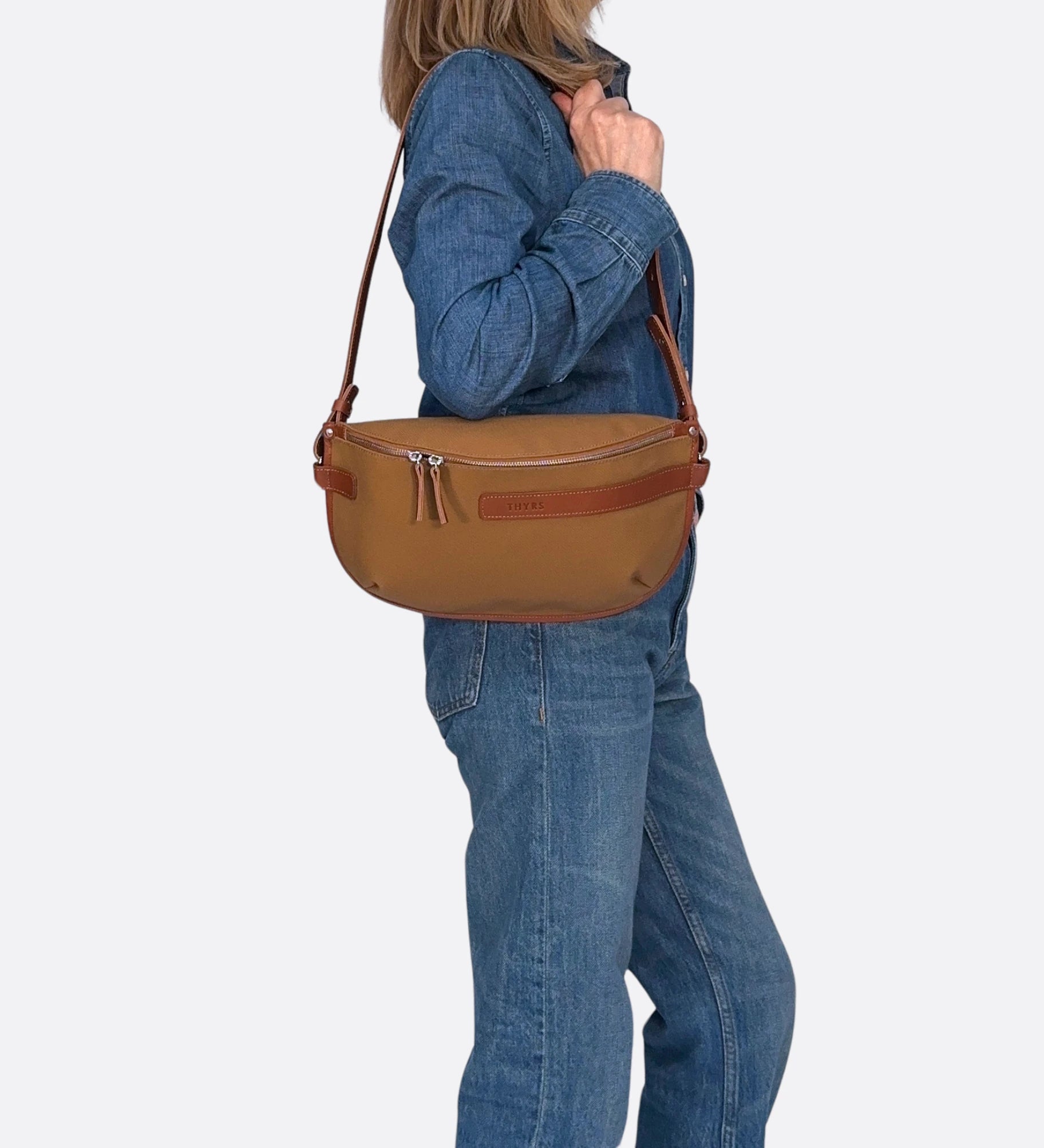 Banane Double Twill caramel tonique THYRS