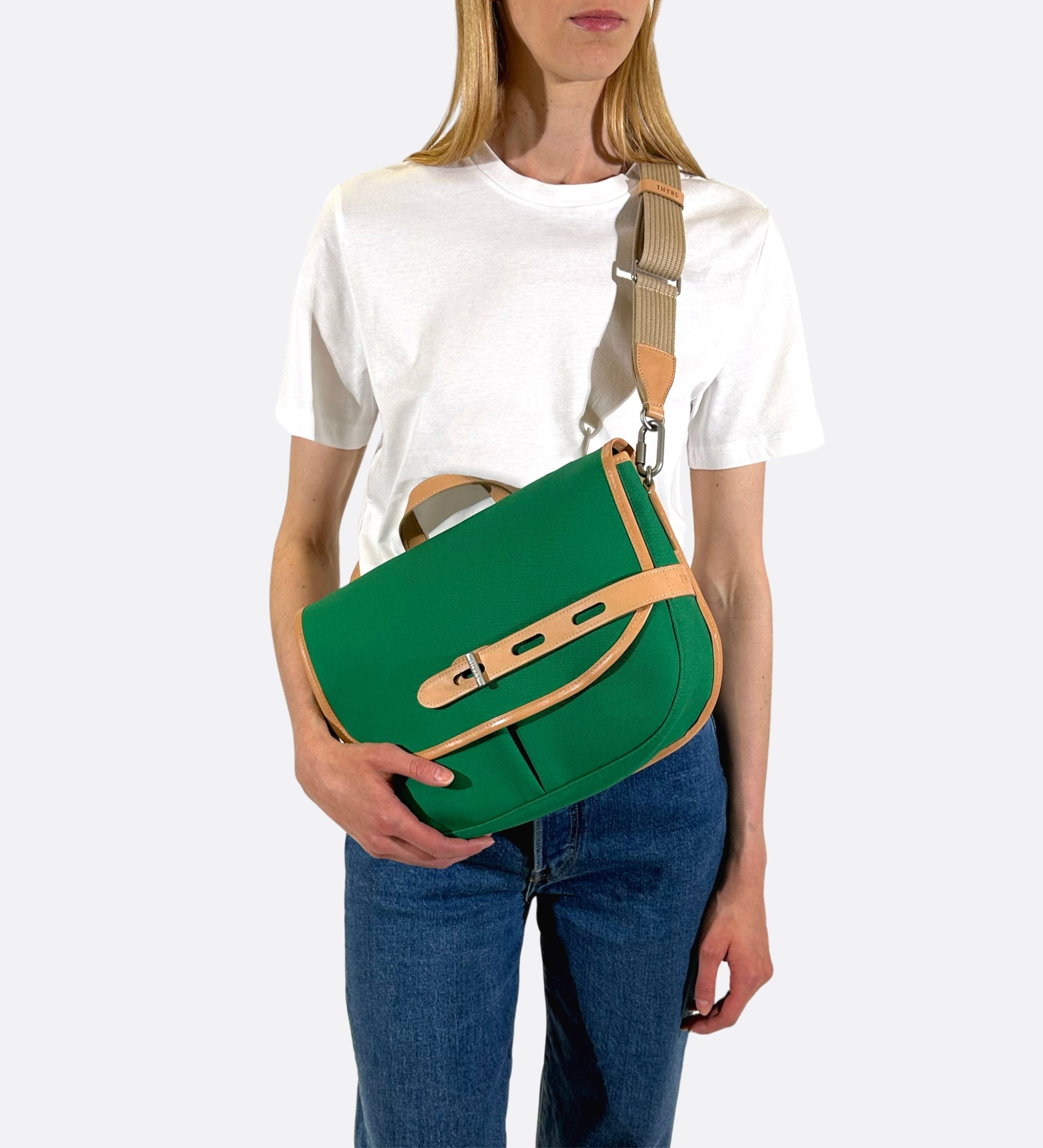 Besace 272HM, taille M, vert power, THYRS