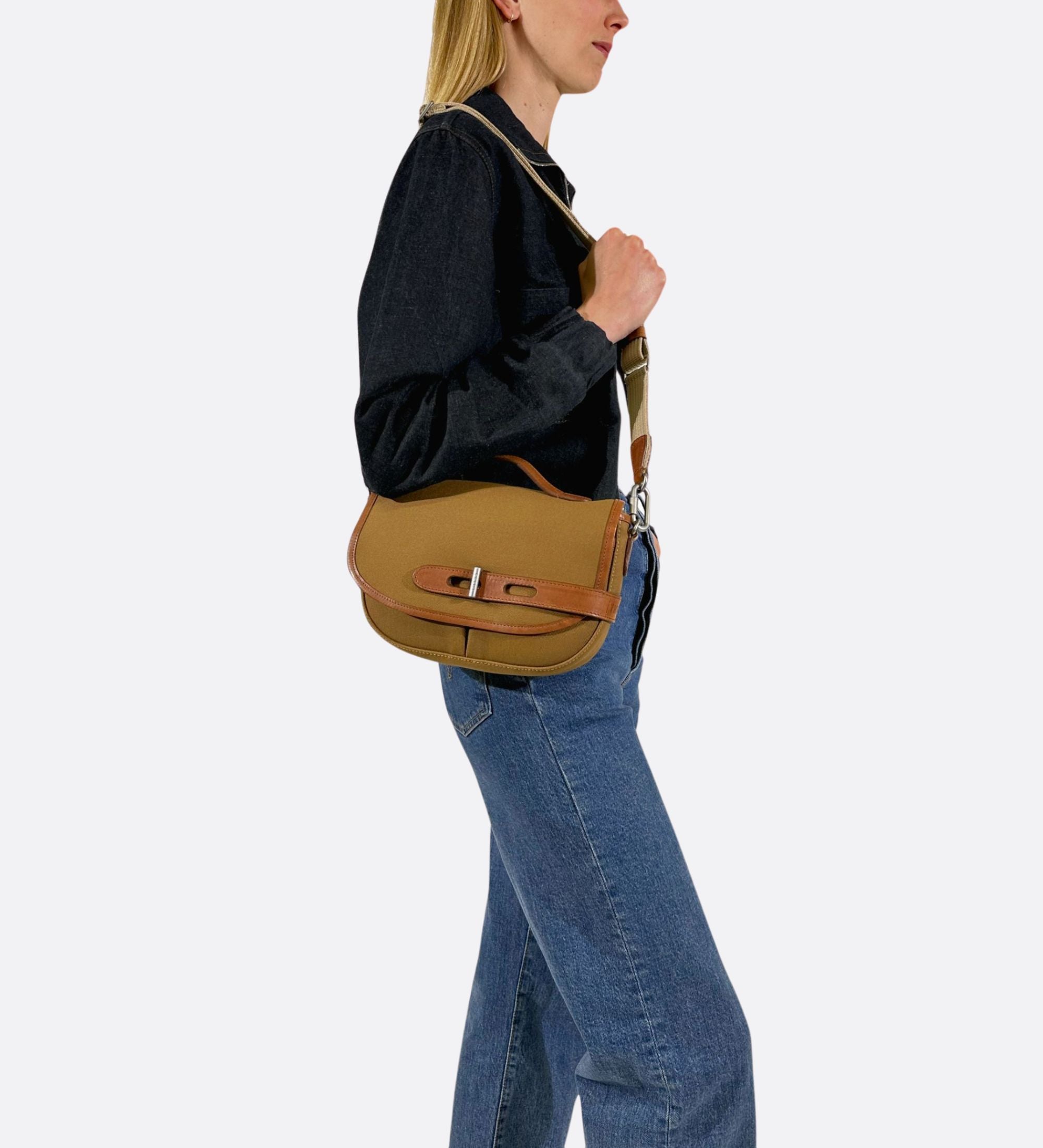 Besace 272KM, taille S, coloris caramel