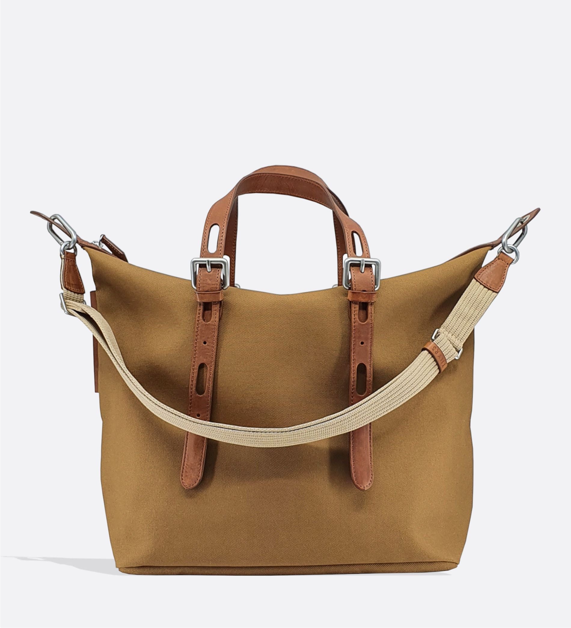 cabas bandoulière caramel made in France thyrs