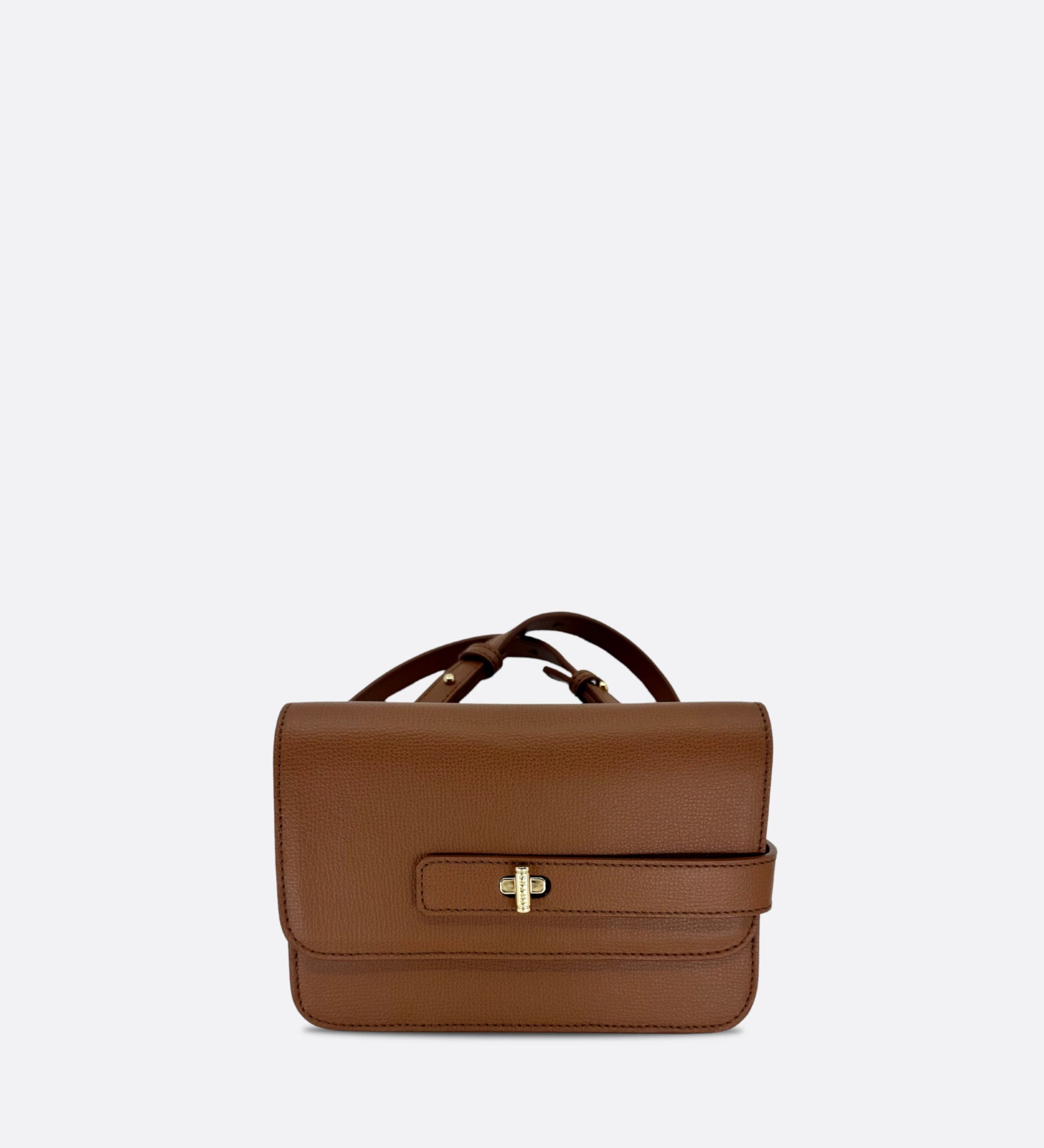 Petit Lalou, cuir grainé caramel, THYRS