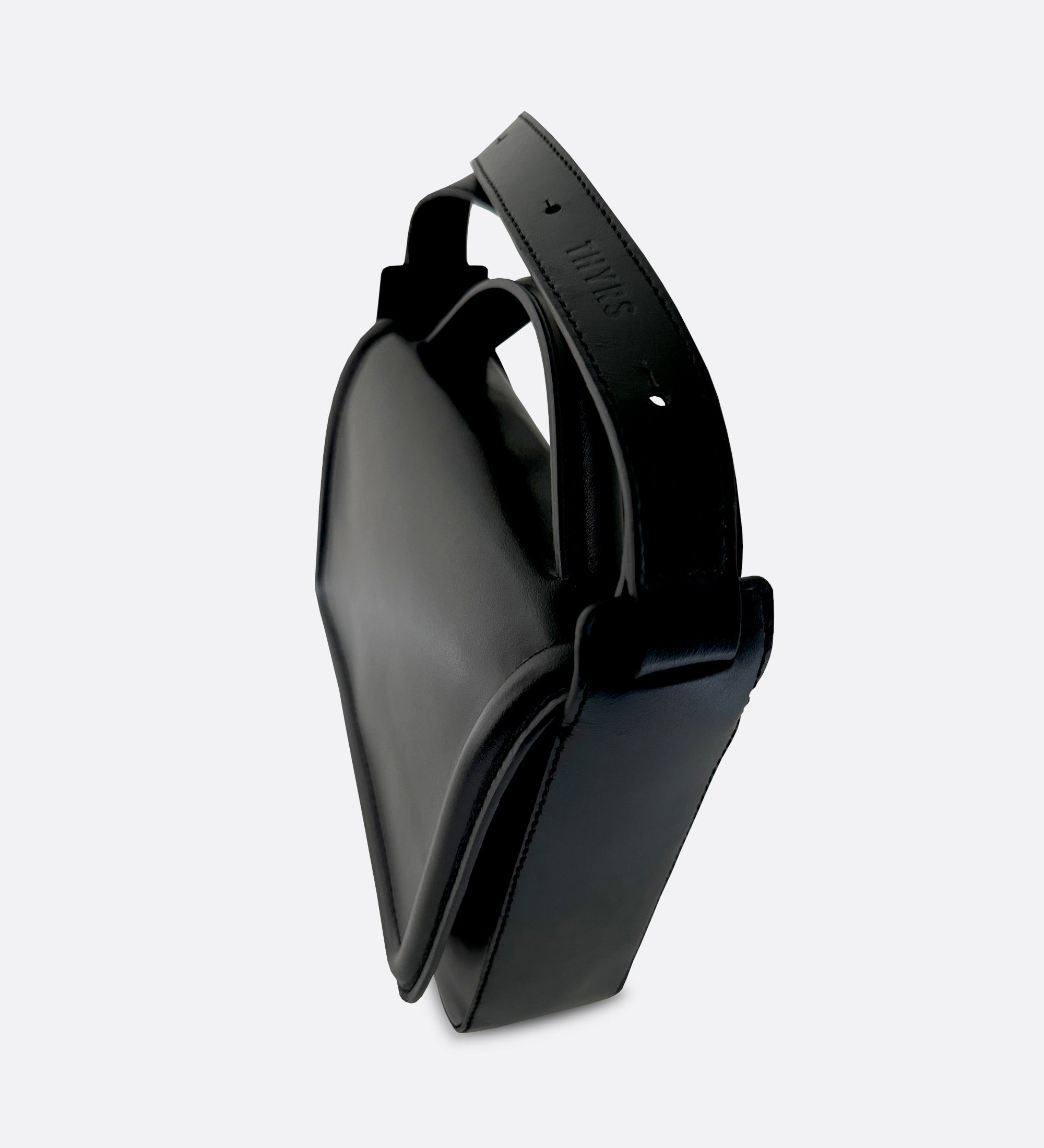 Sac NINE cuir lisse noir, THYRS