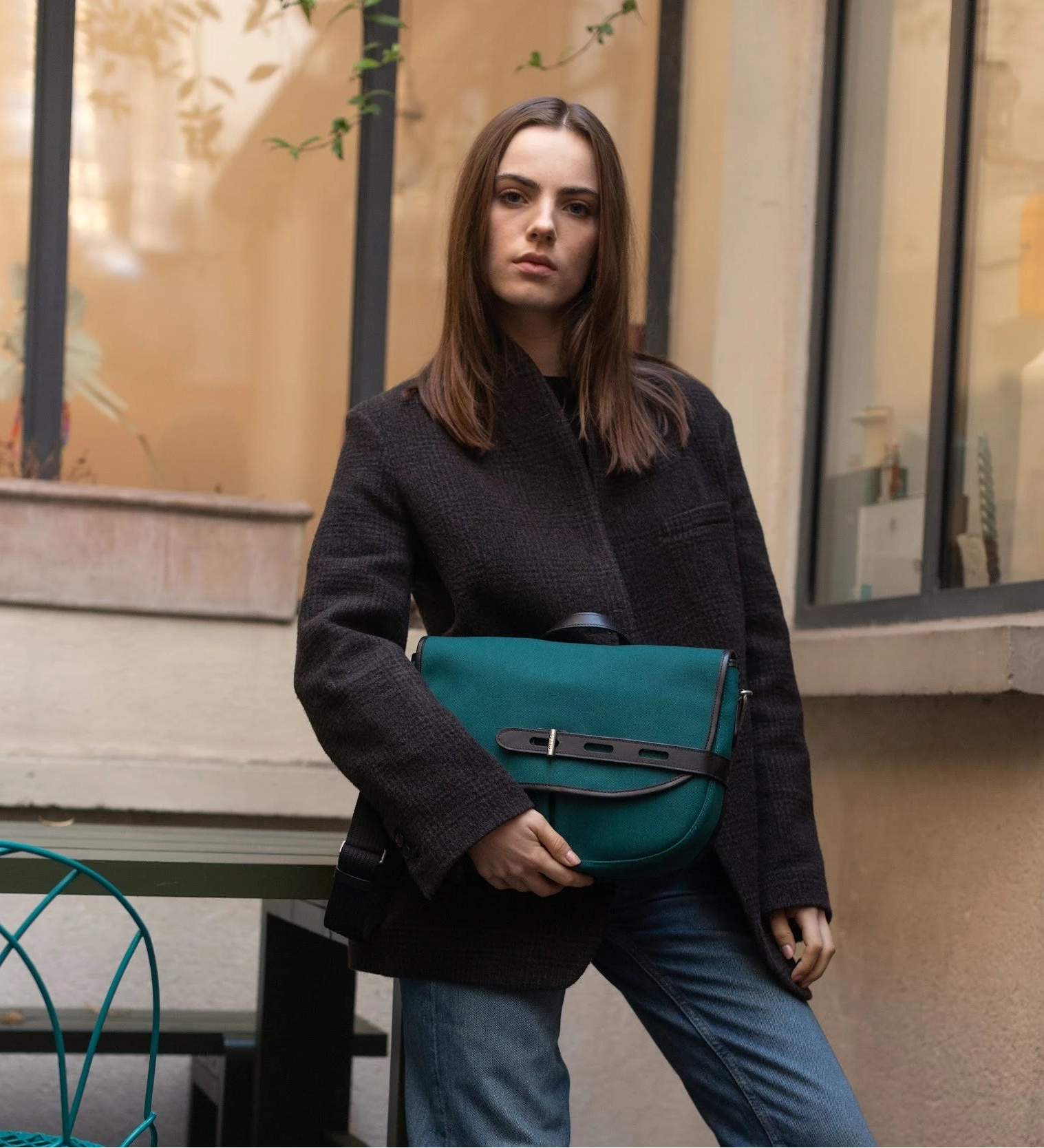 Double Twill Satchel | M