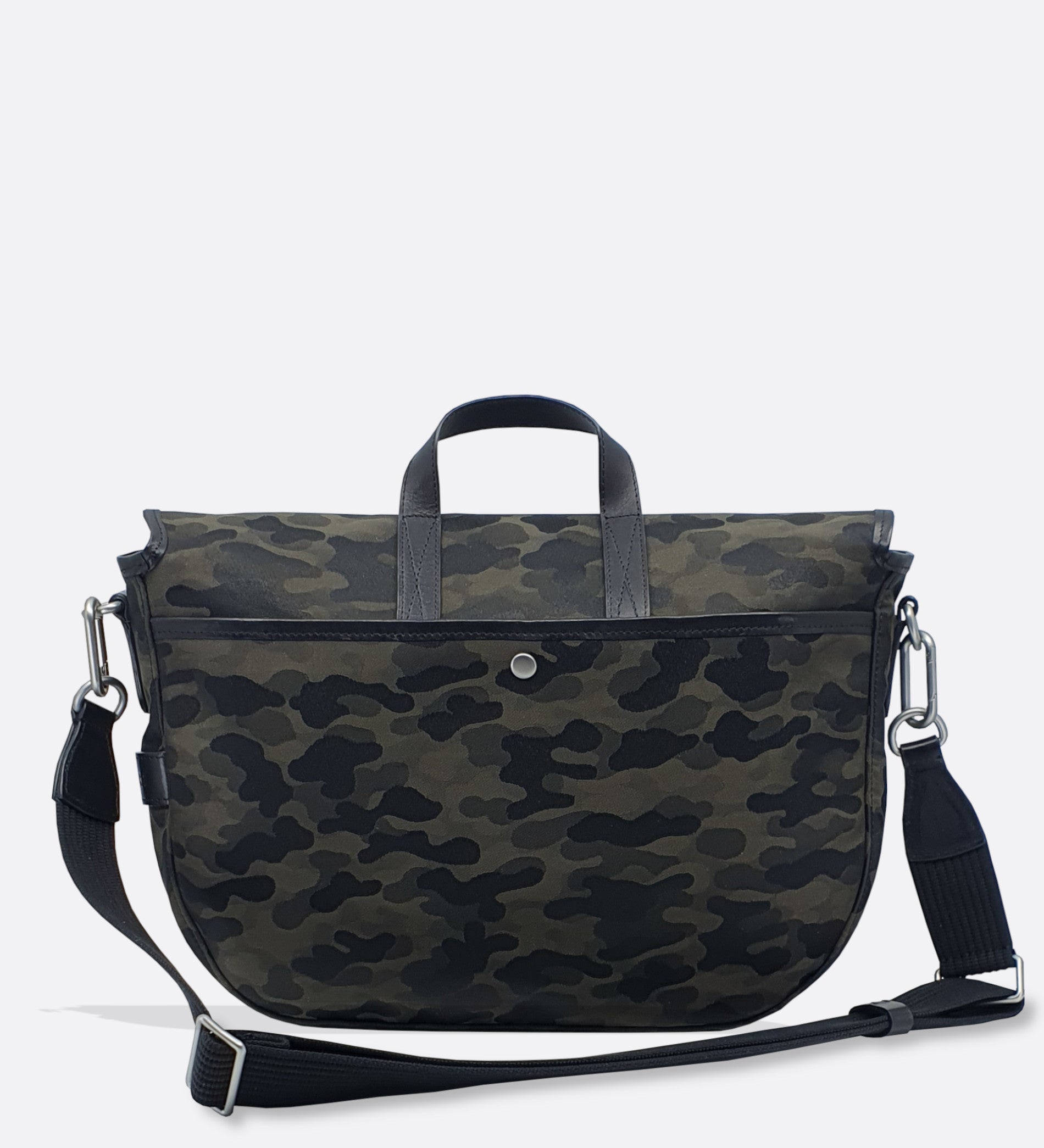 Besace made in France jacquard camo grande taille