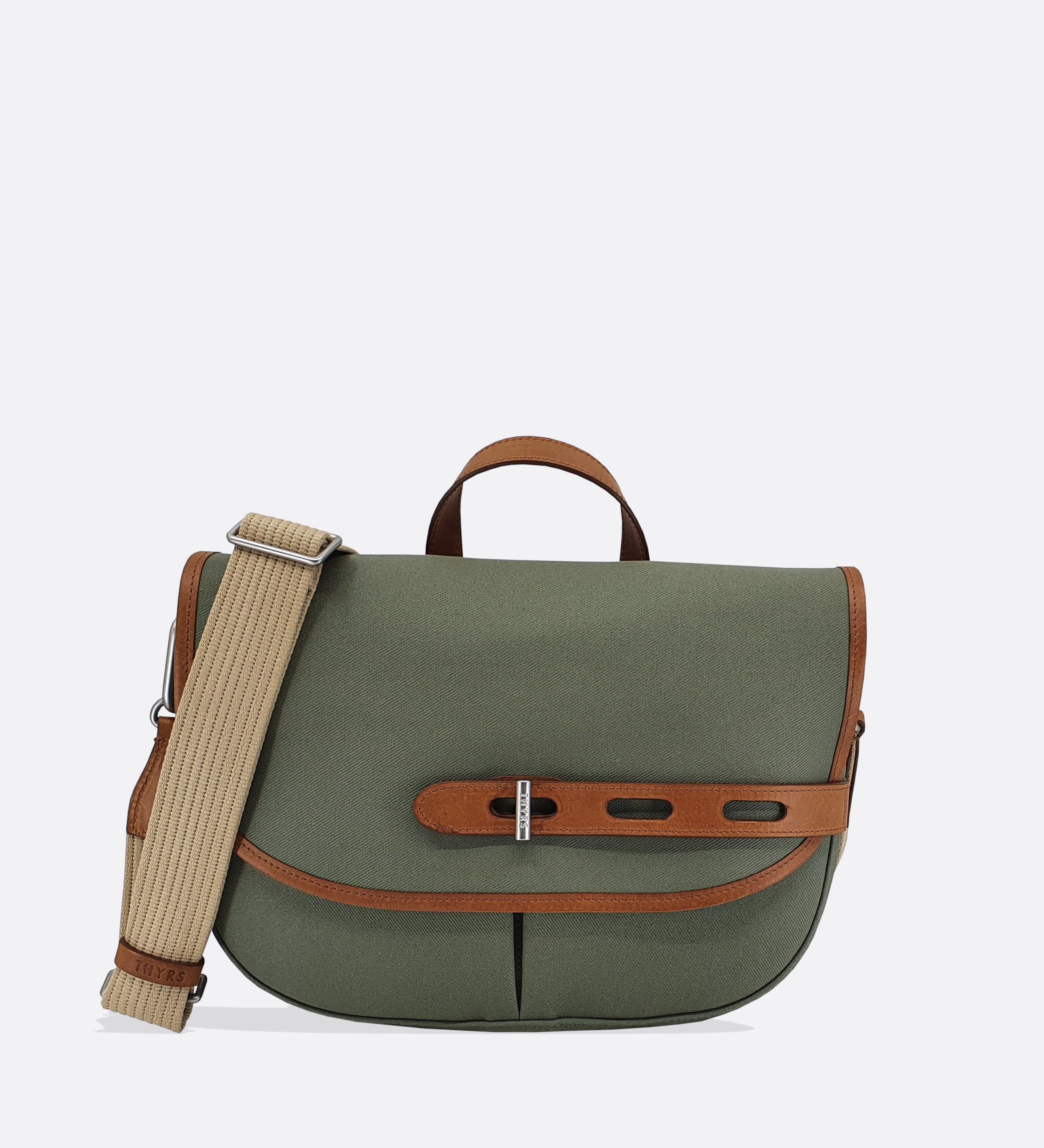 Besace moyenne Made in France kaki THYRS