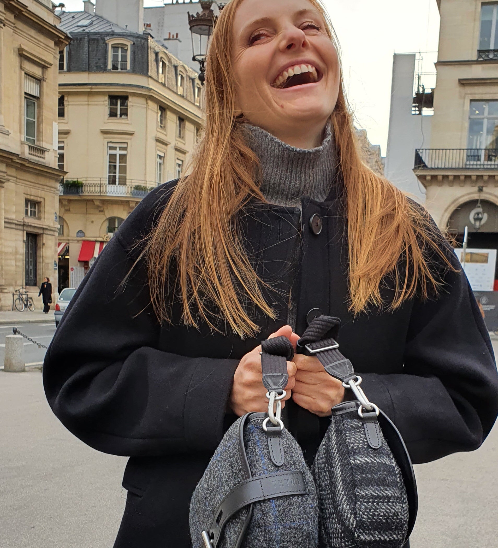 Besace Made in France Harris Tweed THYRS