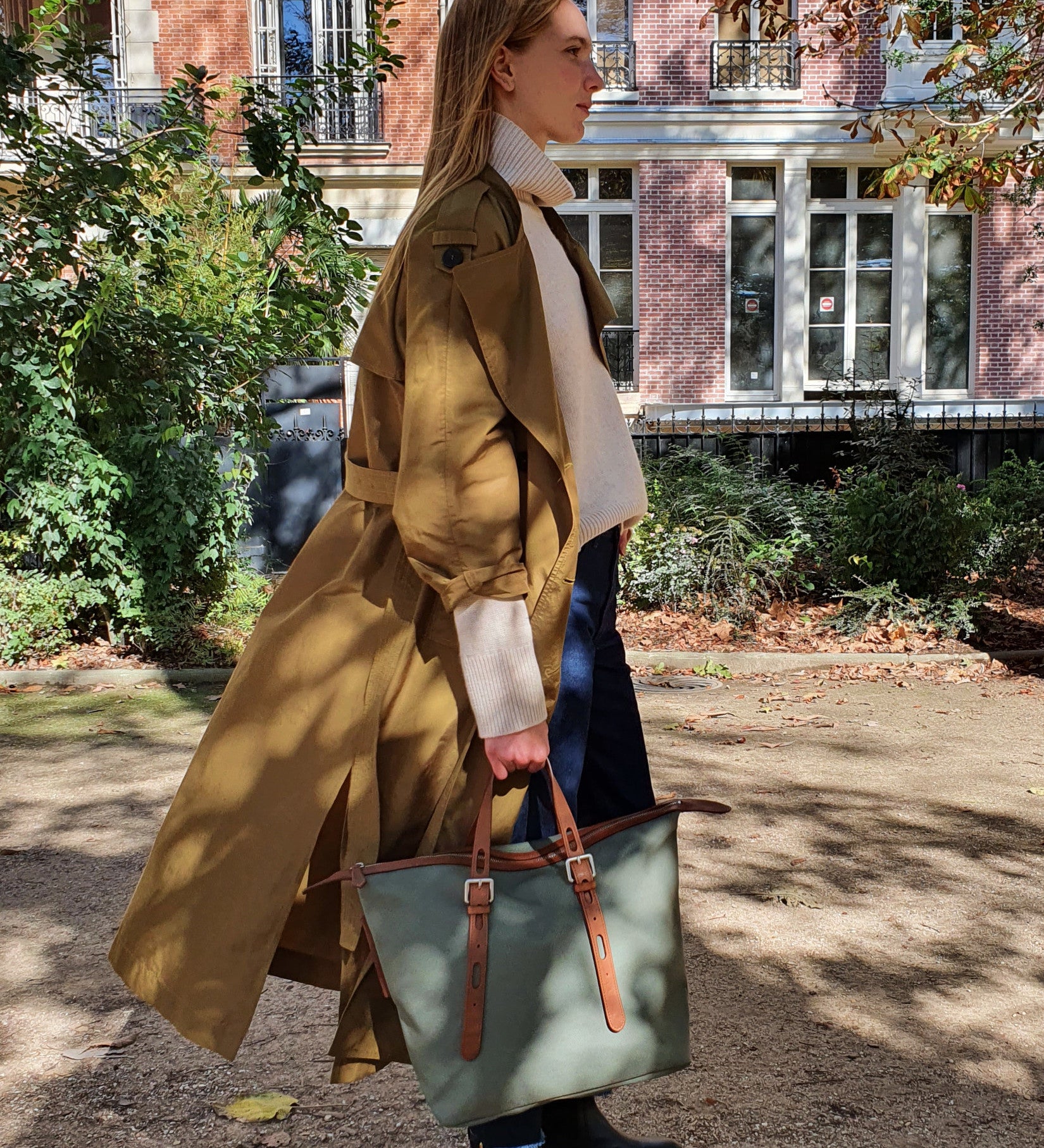 cabas kaki made in france THYRS