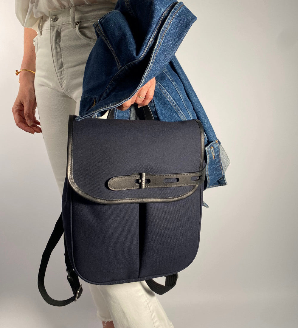 Rucksack aus doppeltem Twill | M