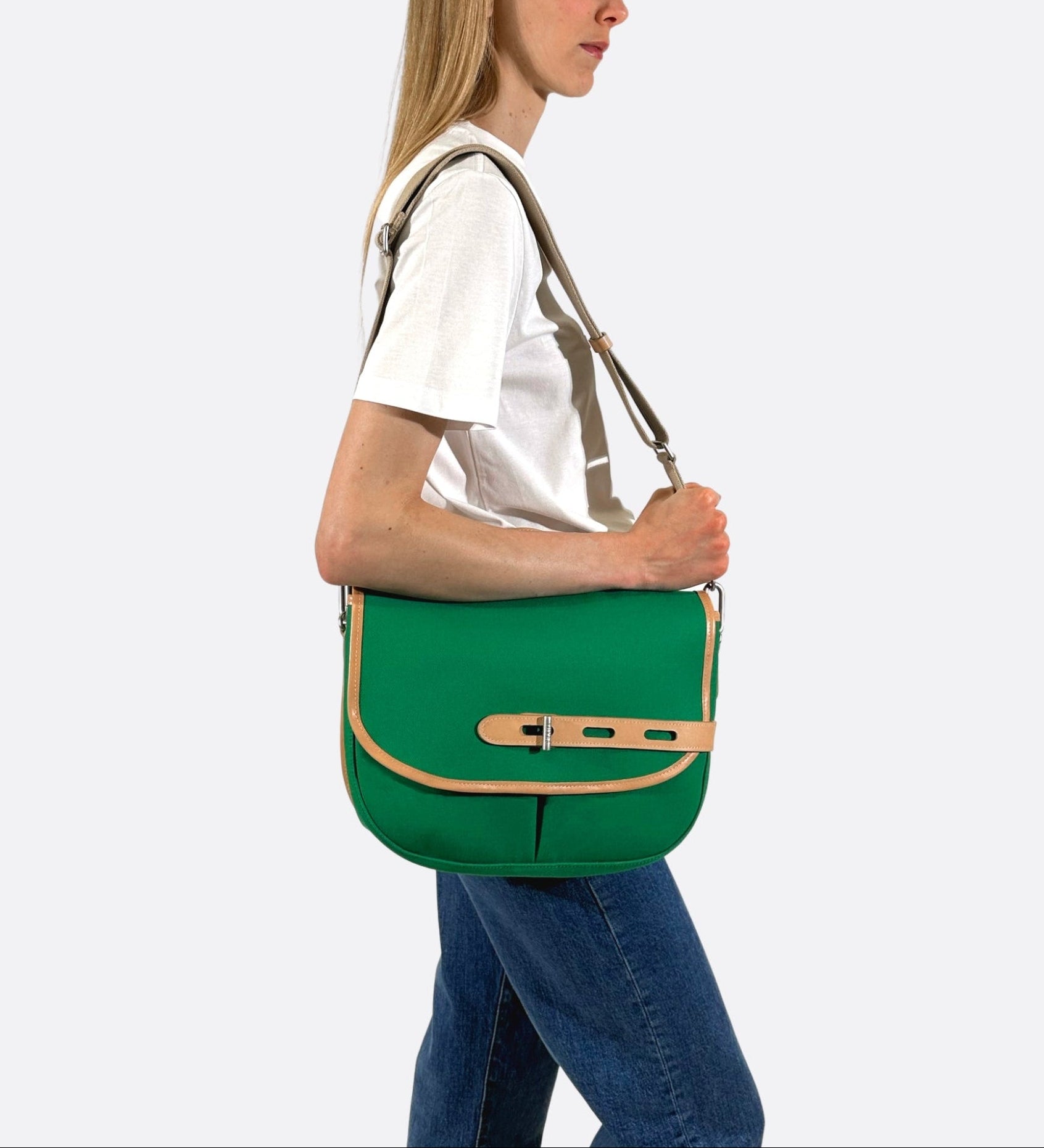 Besace 272HM, taille M, vert power, THYRS