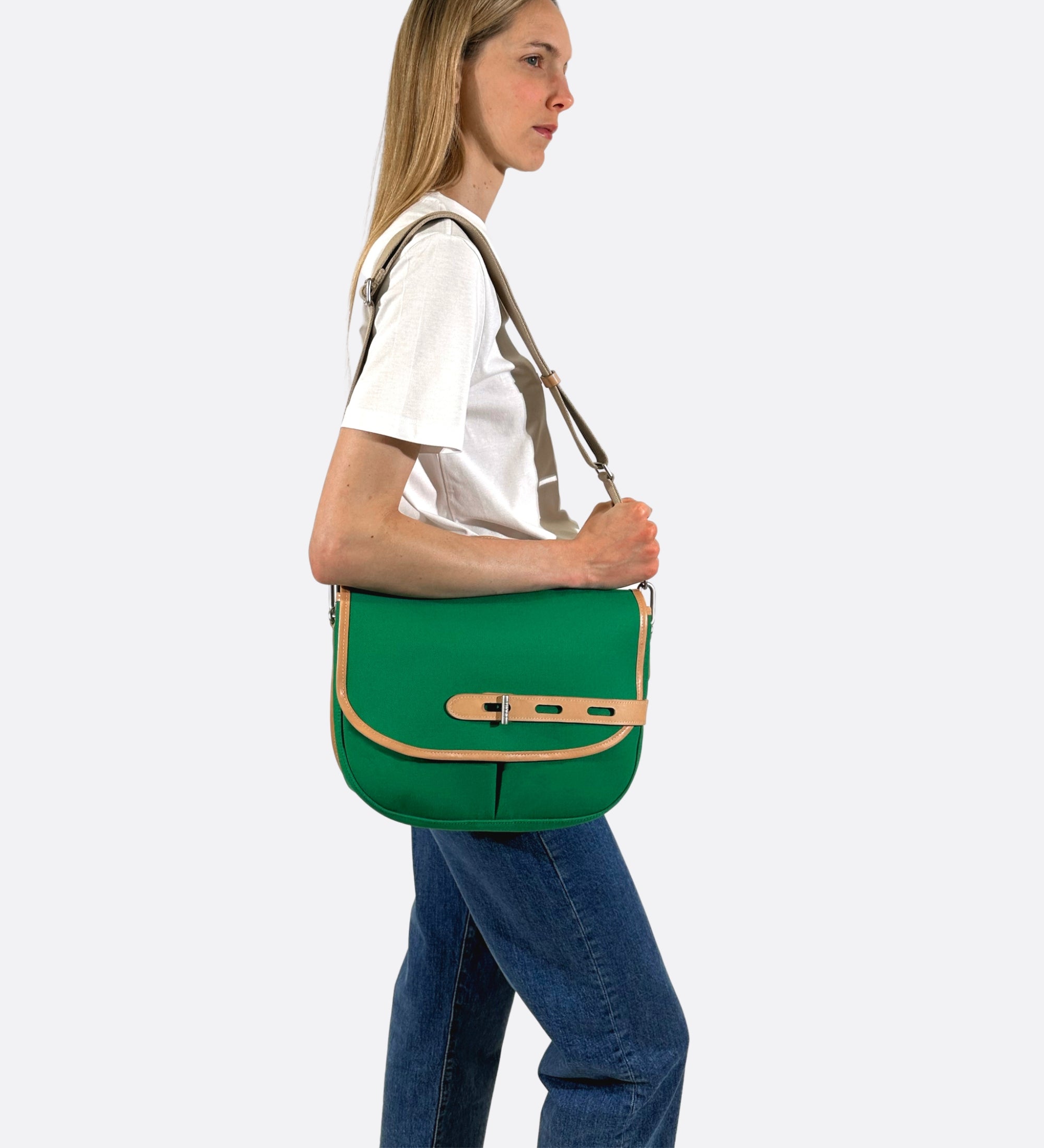 Besace 272HM, taille M, vert power, THYRS