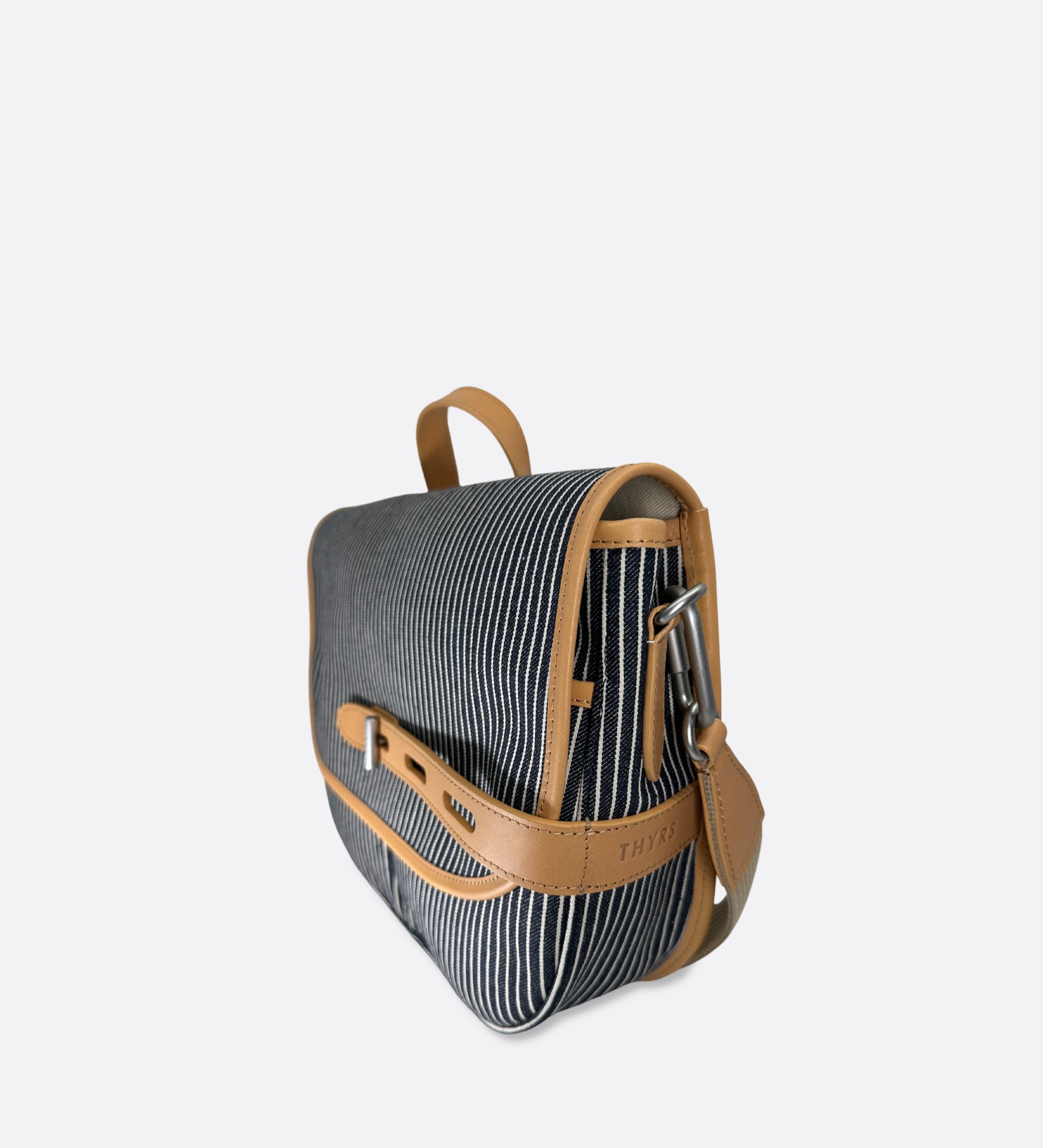 Besace taille M, en tissu écodenim, THYRS