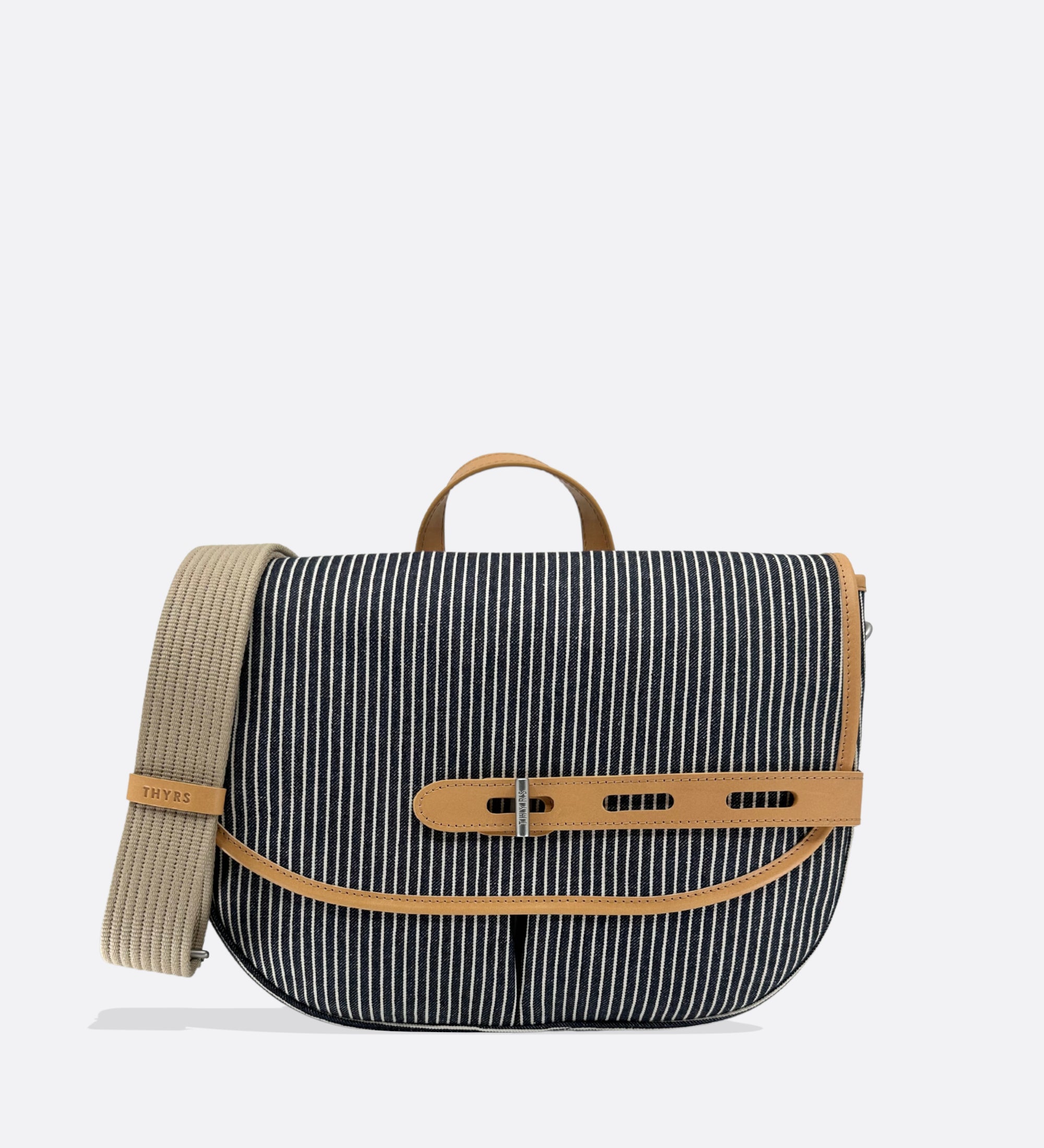 Besace taille M, en tissu écodenim, THYRS