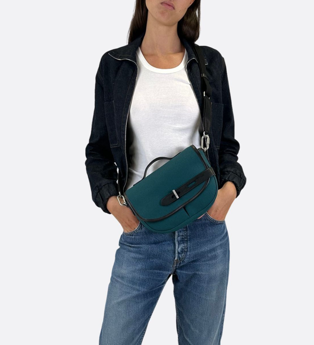 Besace Made in France vert THYRS 