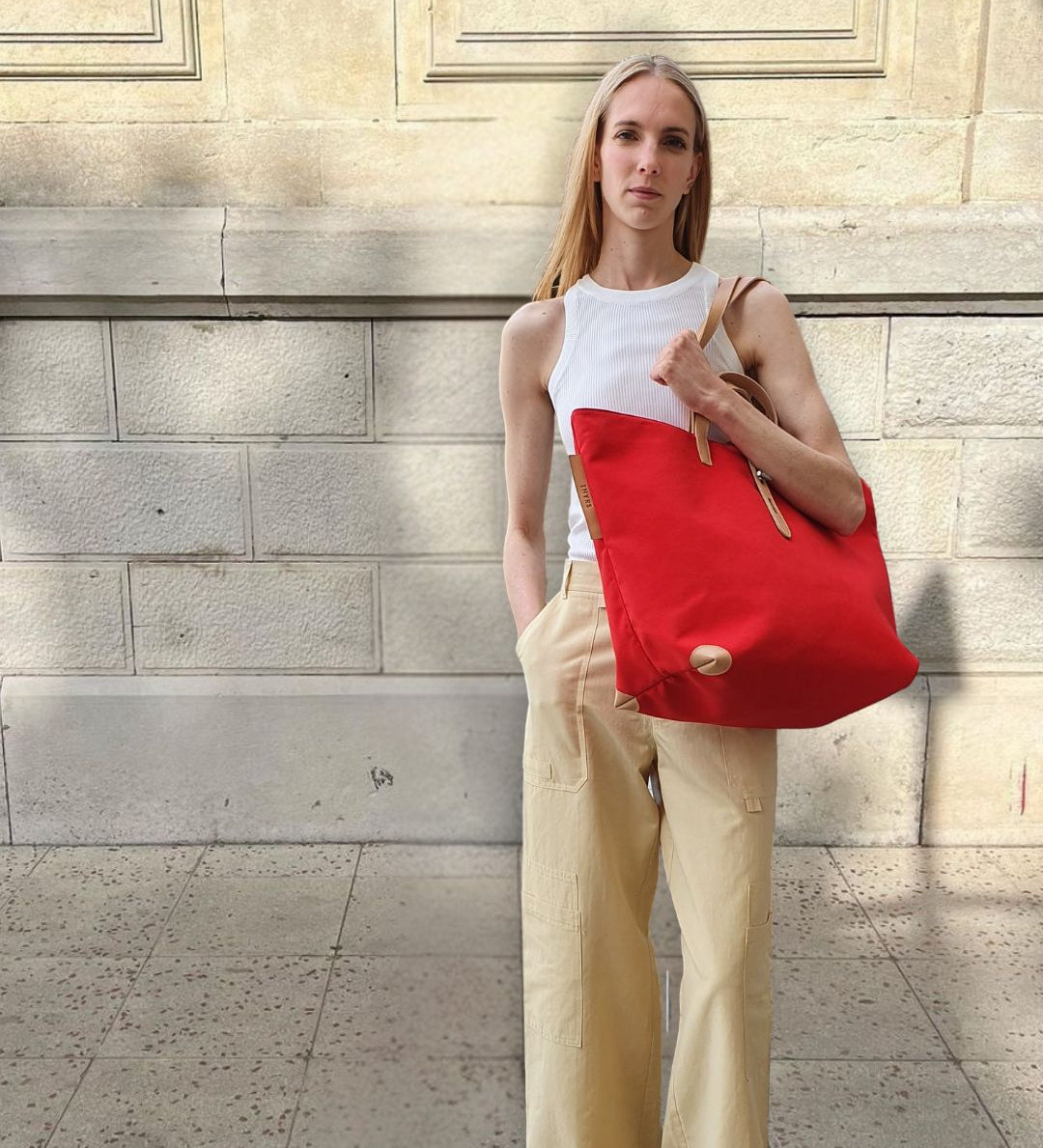 Tragetasche aus doppeltem Twill | XL