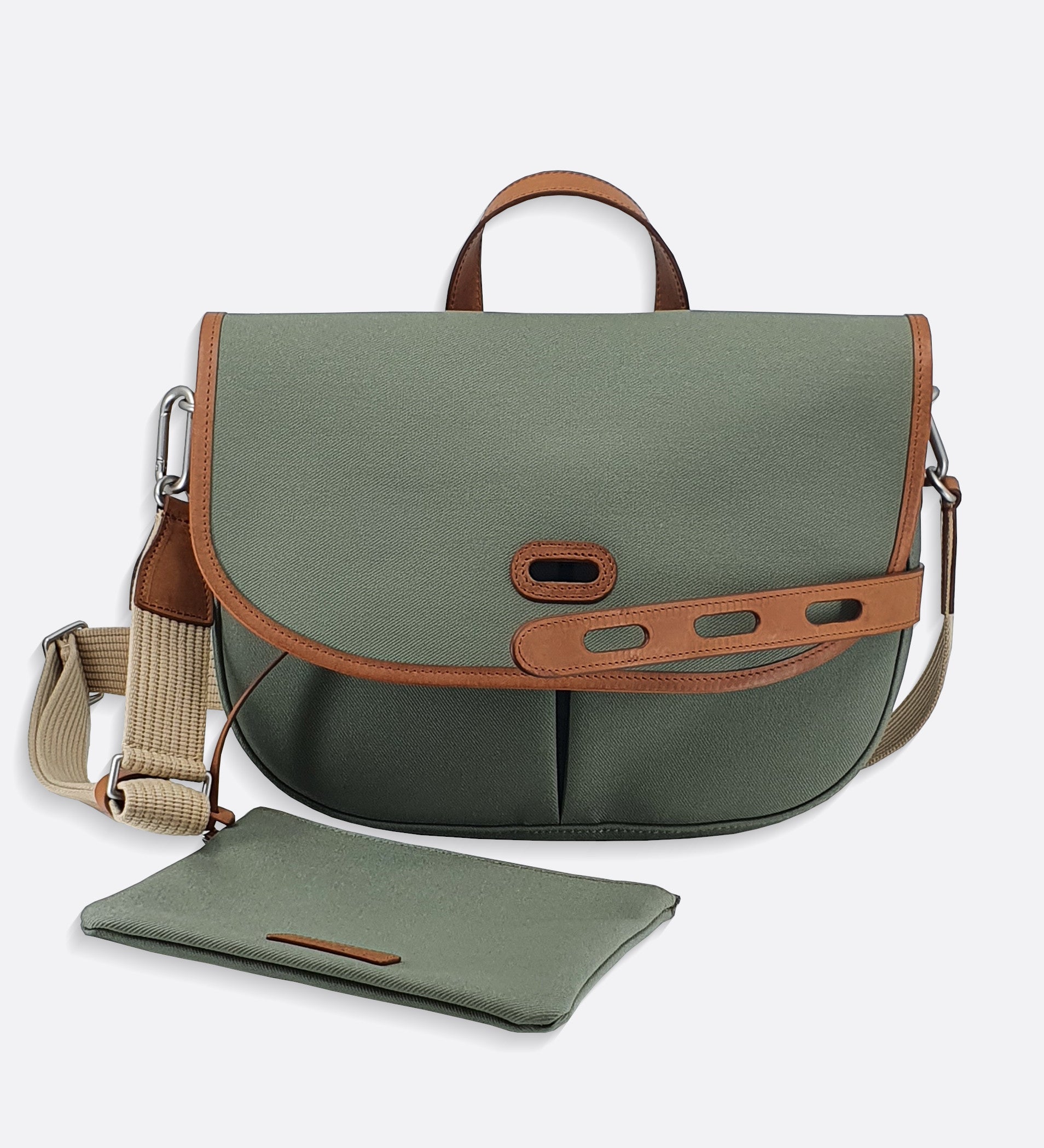 Double Twill Satchel | M