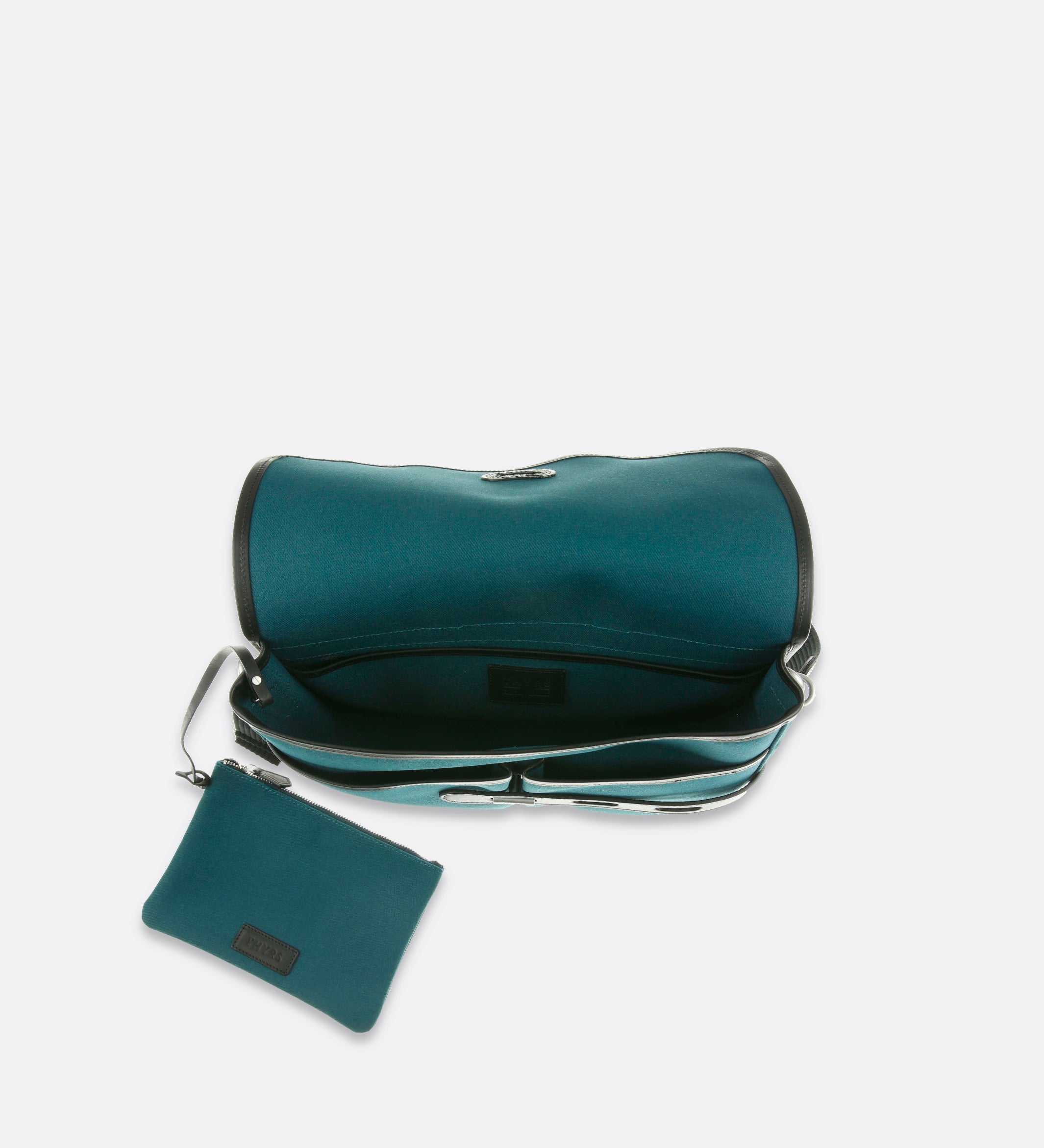 Umhängetasche aus doppeltem Twill | M