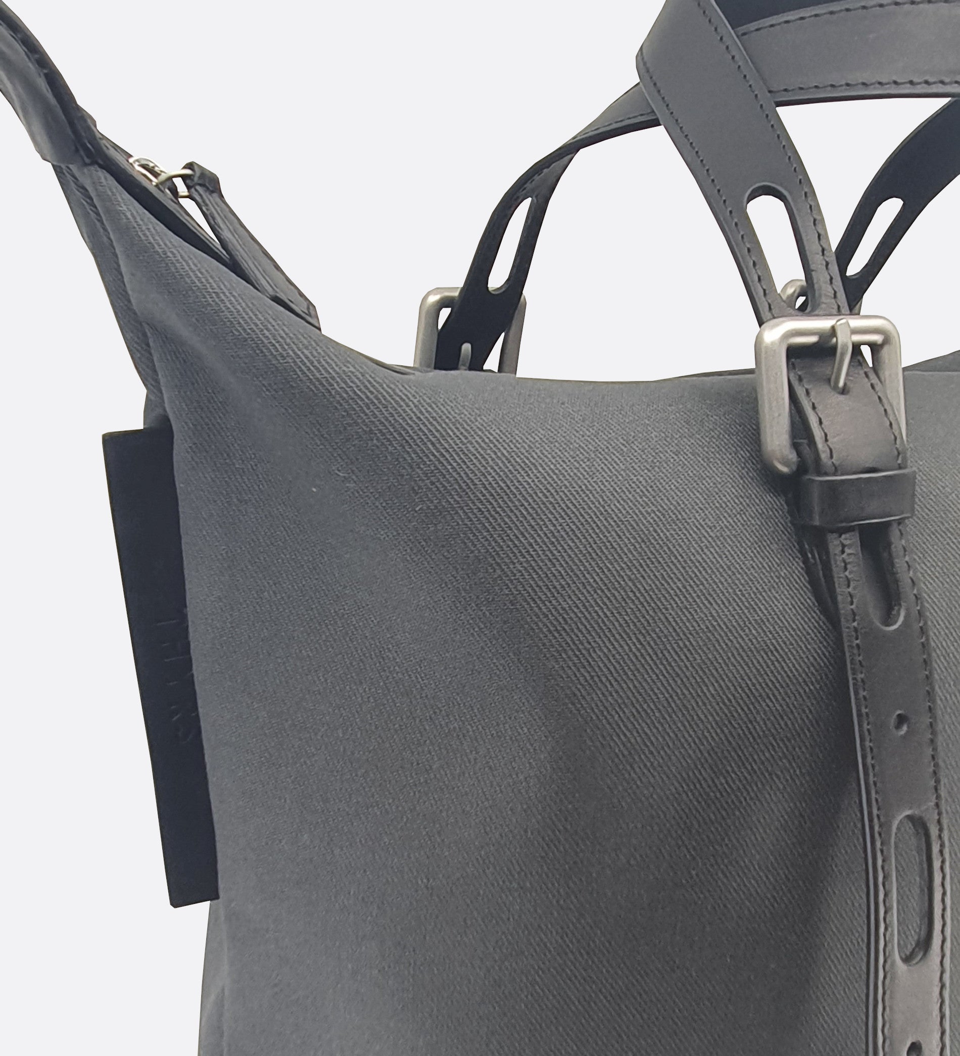 Umhängetasche aus doppeltem Twill | L